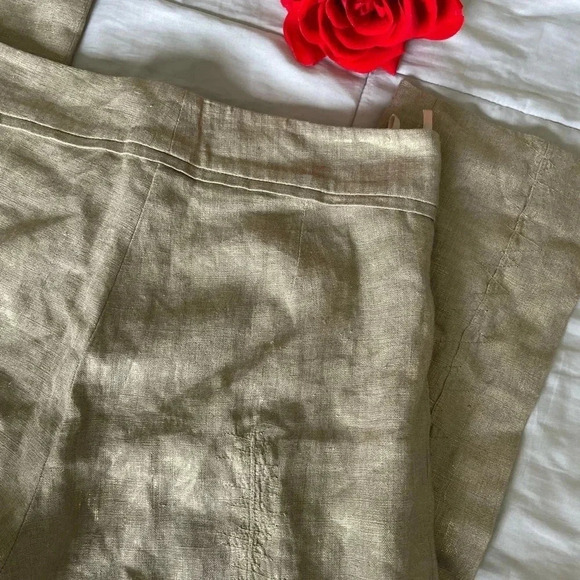 Haider Ackerman gold metallic pants - Picture 10 of 13